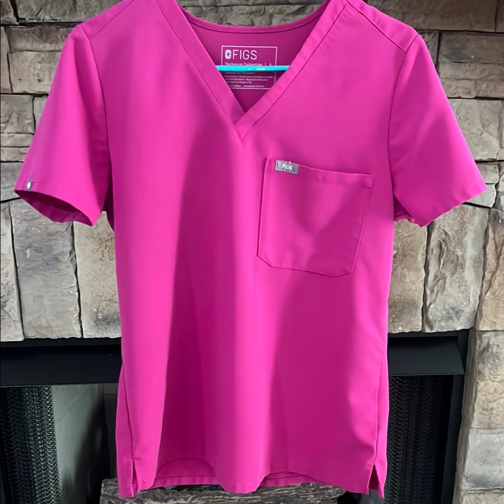 Figs Pink Scrub set